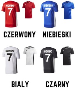 Adidas koszulka piłkarska z NADRUKIEM L herb