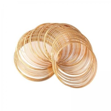 Flexible Wire Jewelry Making Kit Loops Metal Wire Set for Unique 2 Pcs