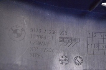 BMW 1 F21 116I 2014 RHD PRAVÁ STRANA PANEL TĚSNĚNÍ LIŠTA DOKONČENÍ