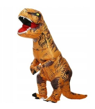 DMUCHANY STRÓJ DINOZAUR T-REX KOSTIUM Dorosłych