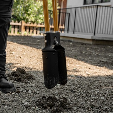 DOŁOWNIK PIKOWNIK WIERTŁO DO ZIEMI 156 x 23cm Carterpillar Wiertnica Ręczna