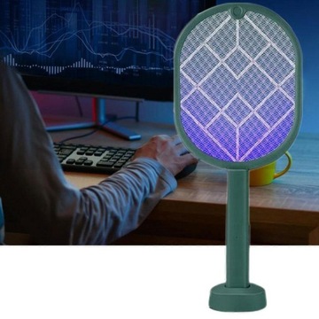 ЭЛЕКТРИЧЕСКАЯ МУХОВКА, USB МУХОЛОВКА, СВЕТОДИОДНАЯ ПОДСВЕТКА, ДЛЯ ДОМА, САДА