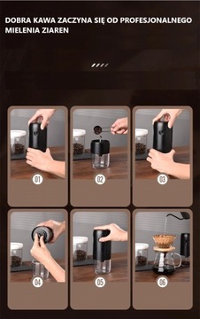 АККУМУЛЯТОРНАЯ портативная кофемолка ВСТРОЕННЫЙ АККУМУЛЯТОР Удобная зарядка