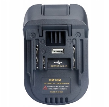 2023 Nowy Adapter akumulatora DM18M do akumulatora