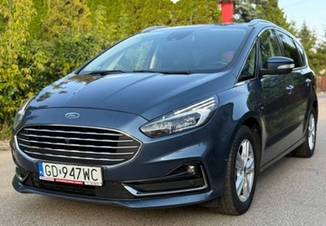 Ford S-Max II Van 2.0 EcoBlue 190KM 2019 Ford S-Max Salon PL FV23 Titanium ACC Martwe Pole CarPlay Android Auto 2.0
