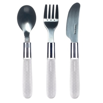 CANPOL SZTUĆCE DLA DZIECI STAL ŁYŻKA WIDELEC NÓŻ