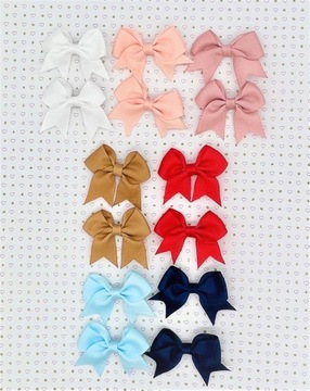 JUMIKO BOW CLAINS 2 шт. ПОРОШОК РОЗОВЫЙ