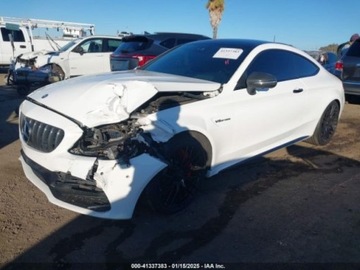 Mercedes Klasa C W206 2021 Mercedes-Benz Klasa C 2021r., AMG C 63 S, od ubezpieczalni 4.0 Benzyna, zdjęcie 2