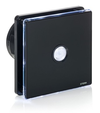 BFS100LP-B - Wentylator łazienkowy LED PIR czarny