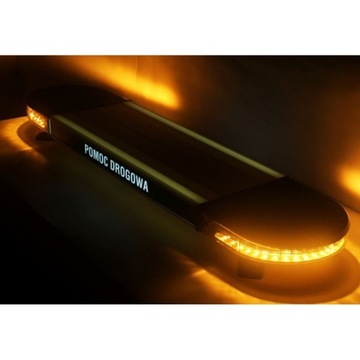 СВЕТОДИОДНАЯ ПРЕДУПРЕЖДАЮЩАЯ ПЛАНКА 124см, С ПОДСВЕТКОЙ НАДПИСИ