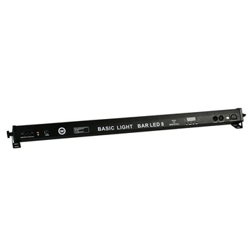 LIGHT4ME BASIC LIGHT BAR LED 8 RGB MKII полоска черного цвета BK + ИК-пульт дистанционного управления
