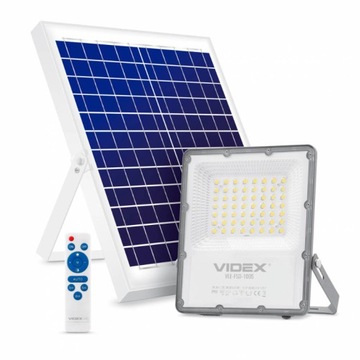 Naświetlacz LED solarny 100W NW 2800lm z pilotem