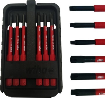 ZESTAW BITÓW SLIMBIT ELECTRIC TORX 6 CZ. VDE WIHA