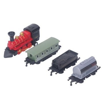 Винтажная игрушечная модель паровоза из сплава