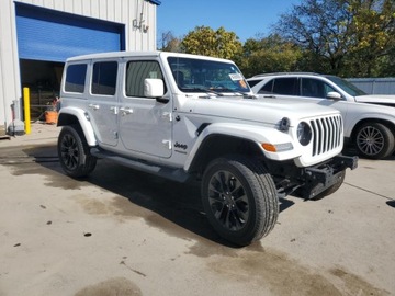 Jeep Wrangler IV 2022 Jeep Wrangler Unlimited Sahara 2022 3.6l 3.6 Benzyna 285KM, zdjęcie 4