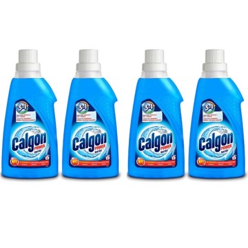 Calgon Żel Odkamieniacz Pralki Zmiękczacz 750ml x4