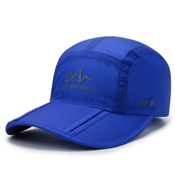 Solid Color Baseball Cap Outdoor Sports Quick Drying Folding