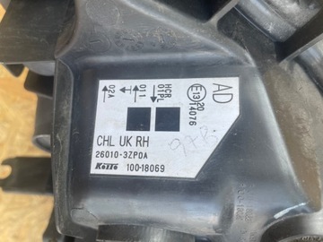NISSAN PULSAR PRAVÁ PŘEDNÍ SVĚTLO GB