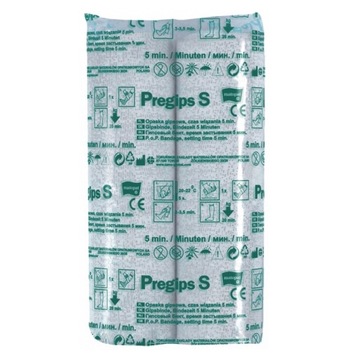 Opaska gipsowa szybkowiążąca Pregips S Matopat 12cm x 3m 2szt