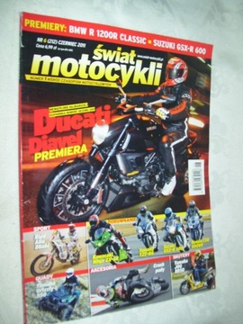 ŚWIAT MOTOCYKLI - DUCATI DIAVEL - 6/2011