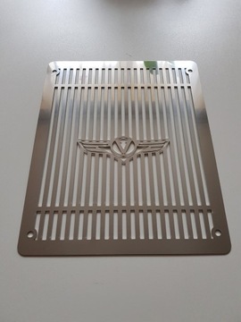 Кастомная крышка радиатора Kawasaki VN 800 из нержавеющей стали