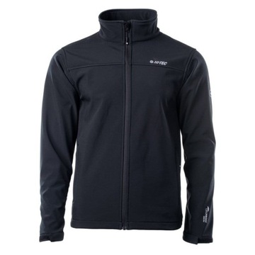 HI-TEC SOFTSHELL KURTKA MĘSKA WODOODPORNA CZARN XL