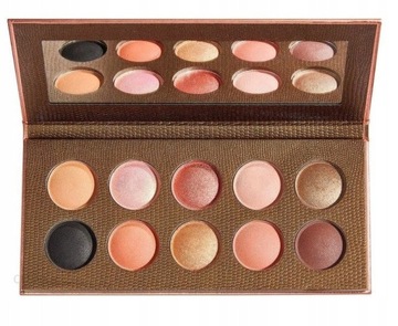 PALETA MATOWYCH I BŁYSZCZĄCYCH CIENI REVOLUTION PRO BRONZED GLOW PREZENT