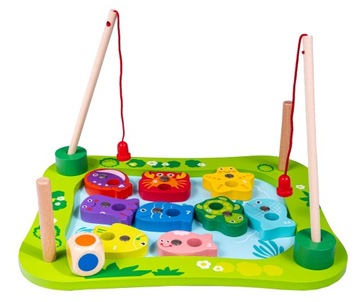 GRA ŁOWIENIE RYBEK KOLOROWE WĘDKOWANIE SMILY PLAY