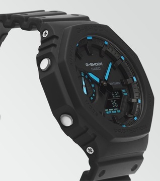 G-SHOCK OCTAGON GA-2100 -1A2ER Серия с неоновым акцентом