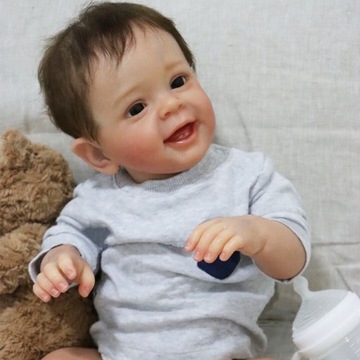 Reborn Baby Silikonowa Chłopcy 60cm