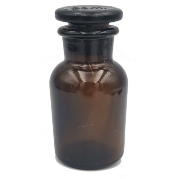 BUTELKA NA ODCZYNNIKI SS 50 ml ORANŻ SZKŁO