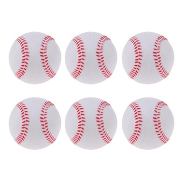 6x Treningowa piłka bejsbolowa do bezpiecznego odbijania