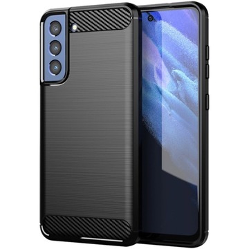 ЗАДНЯЯ КРЫШКА КОРПУСА КАРБОНА ДЛЯ SAMSUNG GALAXY S21 FE + СТЕКЛО