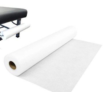 Prześcieradło podkład kosmetyczny z włókniny 50cm 50mb+20mb GRATIS