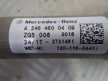 MERCEDES B W246 SLOUPEC VOLANT A2464602316