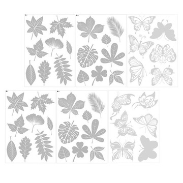 Наклейки на окна с птицами Прозрачные наклейки