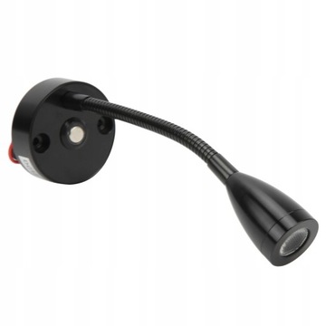 НАСТЕННЫЙ СВЕТИЛЬНИК 12В СВЕТОДИОДНАЯ АЛЮМИНИЕВАЯ ВРАЩАЮЩАЯСЯ ЛАМПА USB