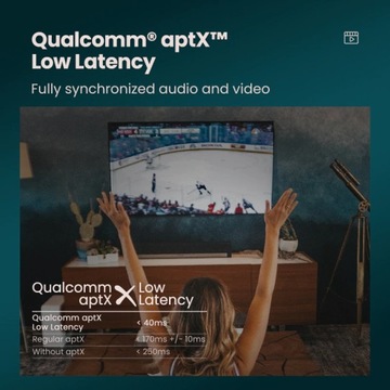 АДАПТЕР BLUETOOTH 5.0 TOSLINK UGREEN Qualcomm aptX