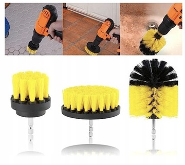 ЩЕТКИ ДЛЯ ЧИСТКИ ДЛЯ ДРЕЛИ И ОТВЕРТКИ 3 шт.