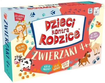 Gra Dzieci kontra Rodzice Zwierzaki 4+