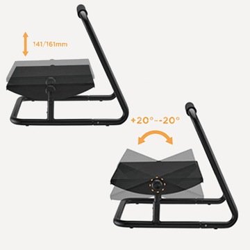 Подставка для ног для офиса Подставка для ног для рабочего кресла Spacetronik