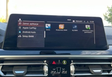 BMW X3 G01 SUV Plug-in Facelifting 2.0 30e 292KM 2022 BMW X3 Polift Salon Polska Plug-In xDrive Skora Kamera Navi Led, zdjęcie 37