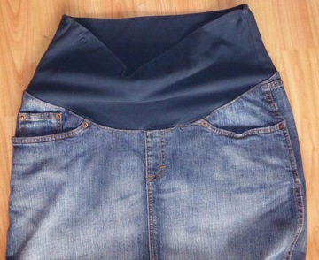 #Spódnica jeans ciążowa H&M jeans r L 44