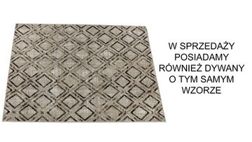 СОВРЕМЕННЫЙ ТОЛСТЫЙ РОМБИ РУГНЕР 80 см ГЕОМЕТРИЧЕСКИЙ