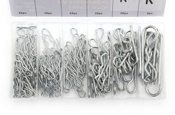 ПРУЖИННЫЕ ШПИЛЬКИ 150ШТ. НАБОР РАЗНЫХ ШПИЛЬЦ