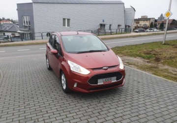 Ford B-MAX 1.0 EcoBoost 100KM 2015 Ford B-MAX Czujniki Parkowania PrzodTyl Klima Grzane FoteleSzyba Przod