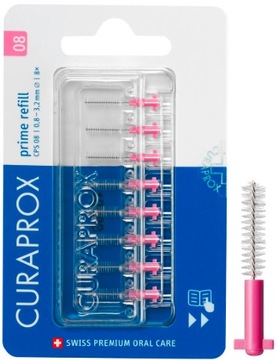 Curaprox CPS Prime 08 szczoteczki międzyzębowe x8