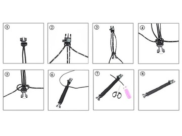 Браслет выживания, инструменты, полезный гаджет для путешествий, поездка 5 в 1