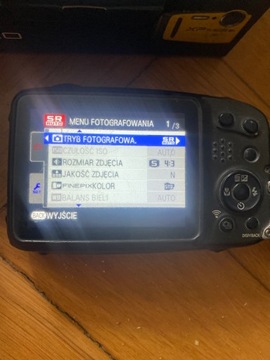 Аккумулятор Fuji Finepix XP120, кабель, коробка, карта памяти