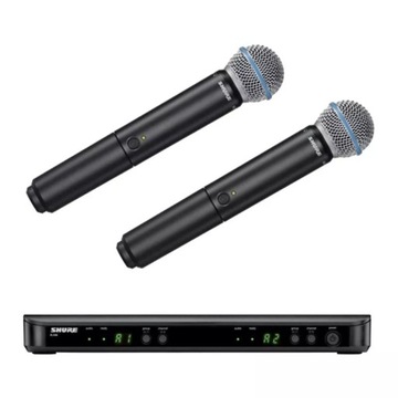 Shure BLX288/B58 - zestaw mikrofonów bezprzewodowych